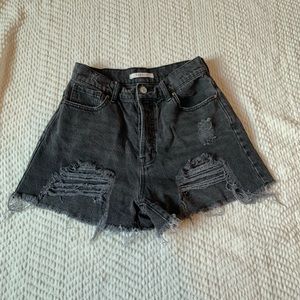 pacsun black shorts